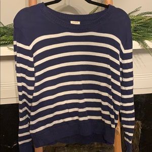 J.Crew striped sweater